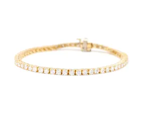 4-Carat Diamond Tennis Bracelet (Ready to Ship)