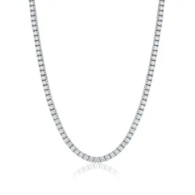 4 Prong Diamond Eternity Necklace (6.21ctw)