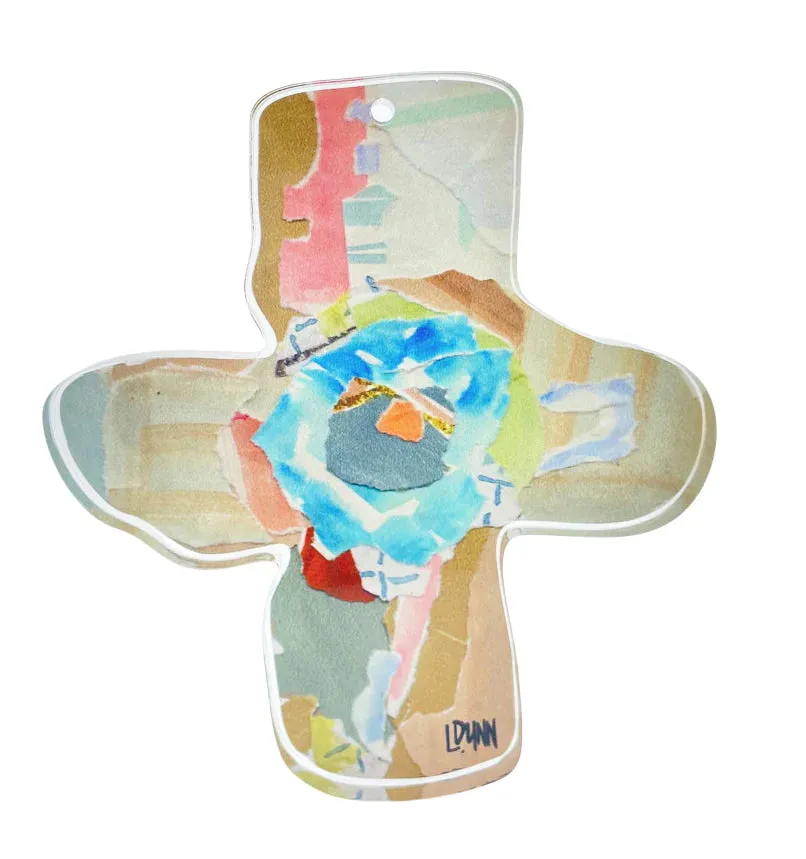 Acrylic Everlasting Love Cross - (three colors)