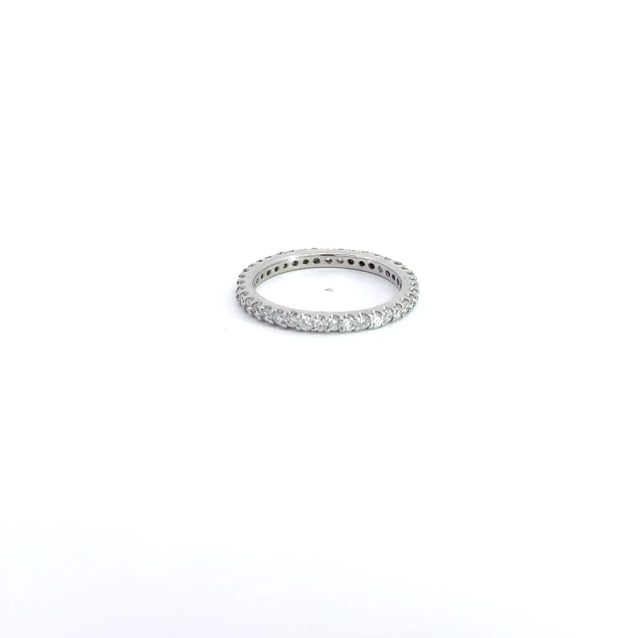 AD98 - Diamond Shared Prong Eternity Band