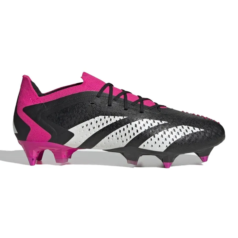 Adidas Predator Accuracy.1 Low SG Football Boots (Black/White/Pink)