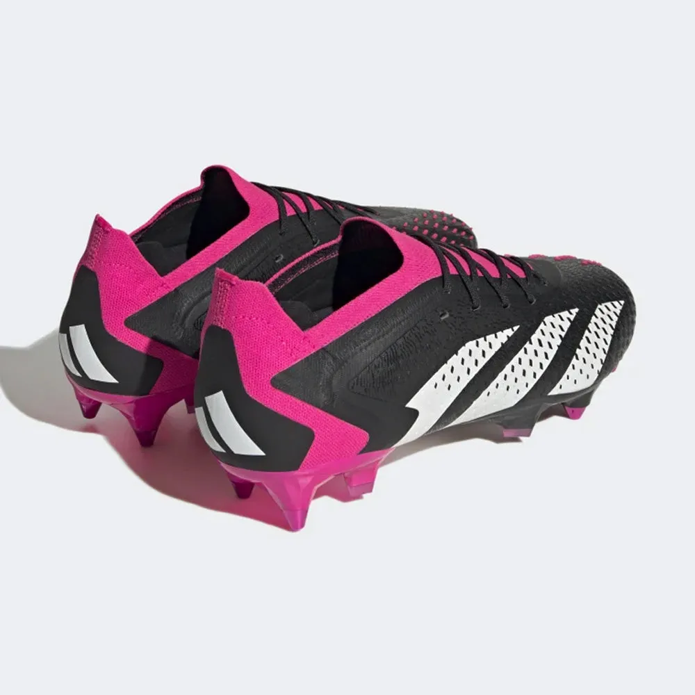 Adidas Predator Accuracy.1 Low SG Football Boots (Black/White/Pink)