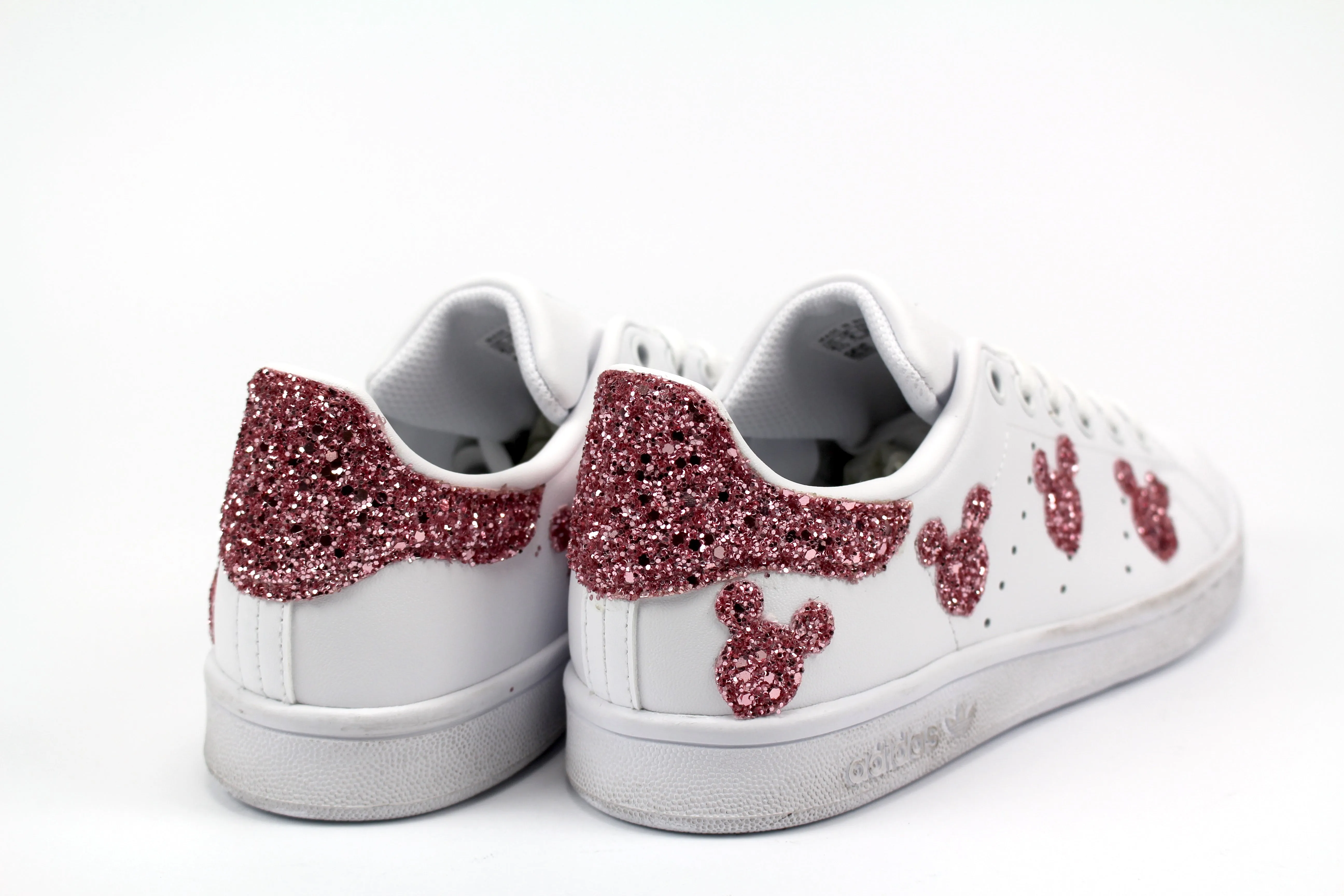 Adidas Stan Smith Topolini Pink Glitter