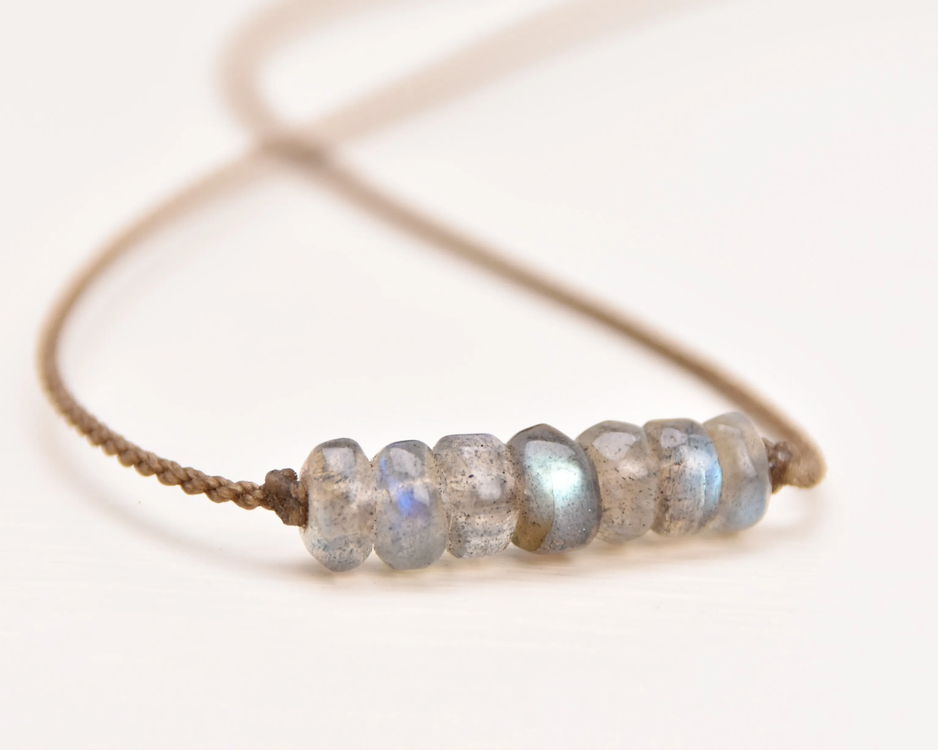 Bohemian Necklace-1786-Labradorite