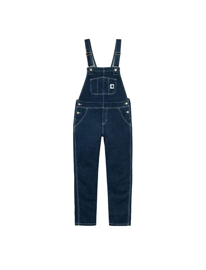 Carhartt WIP Bib Overall Blue Stone Washed