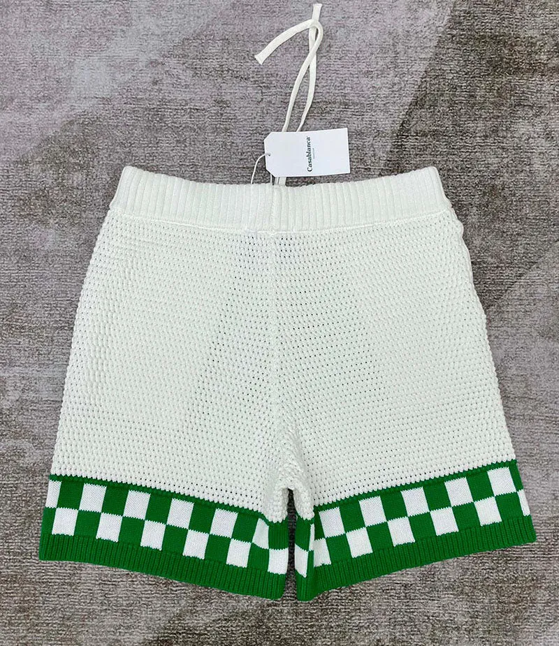 CASABLANCA - Knitted Crochet Short