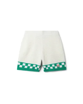 CASABLANCA - Knitted Crochet Short