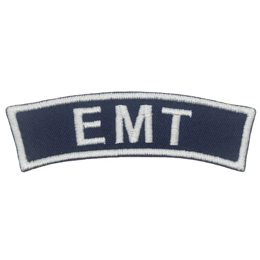 CIVIL DEFENCE SCDF EMT TAB - NAVY WHITE