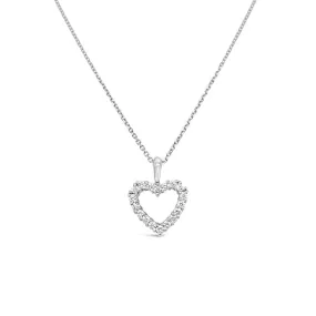 Clara by Martin Binder Diamond Heart Pendant (0.34 ct. tw.)