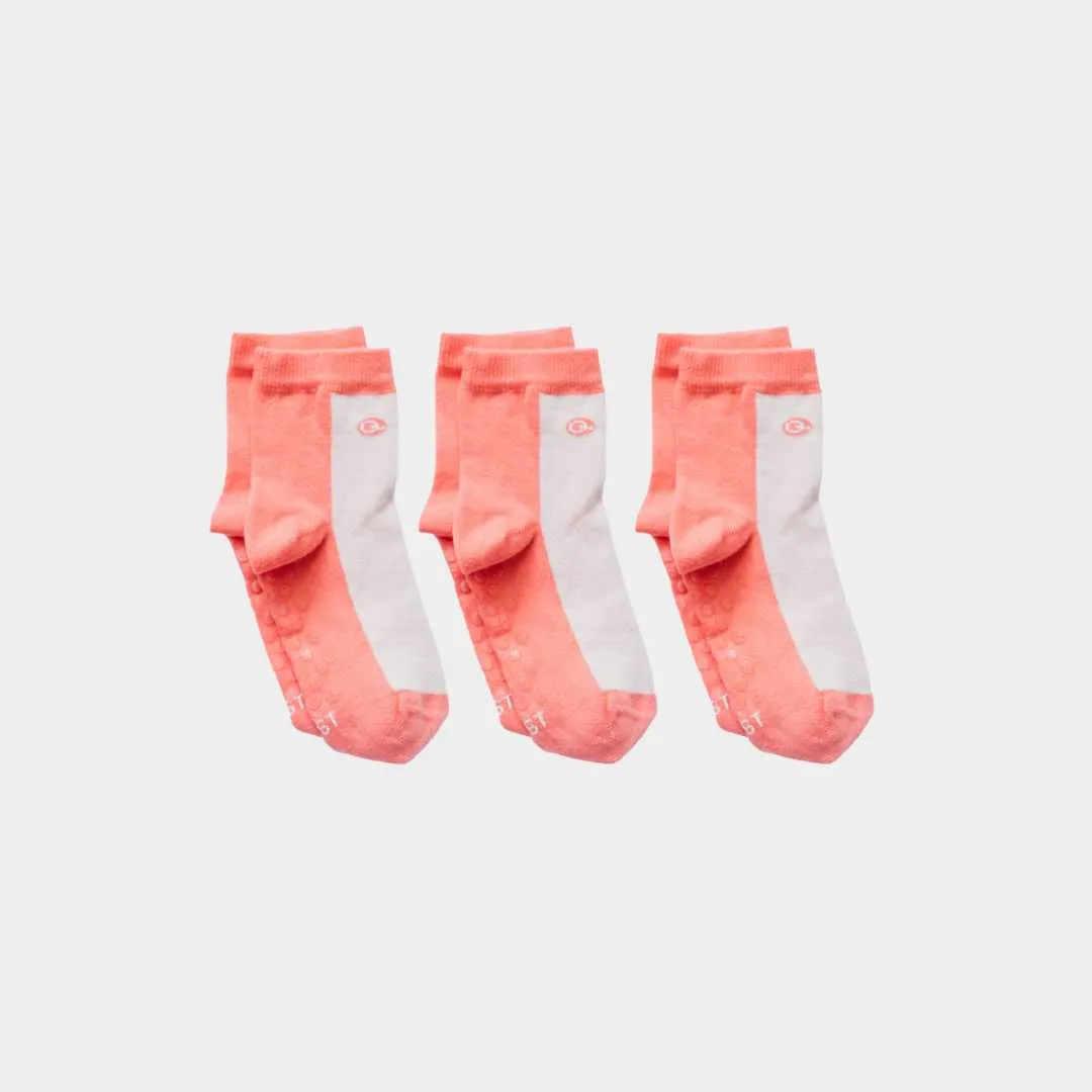 Cool Tones Kids Short Socks - 98% Organic Cotton