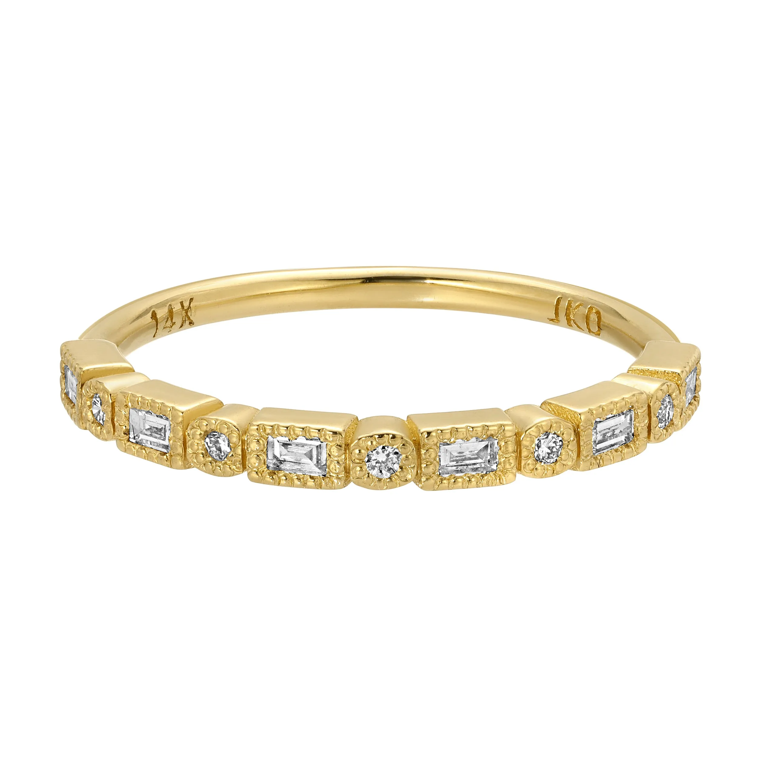 Diamond Fusion Half Eternity Band