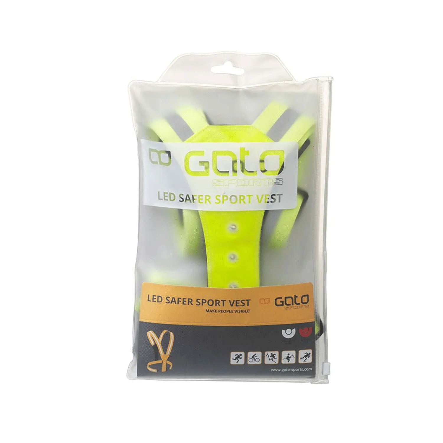 Gato LED Safer Sport Running Vest