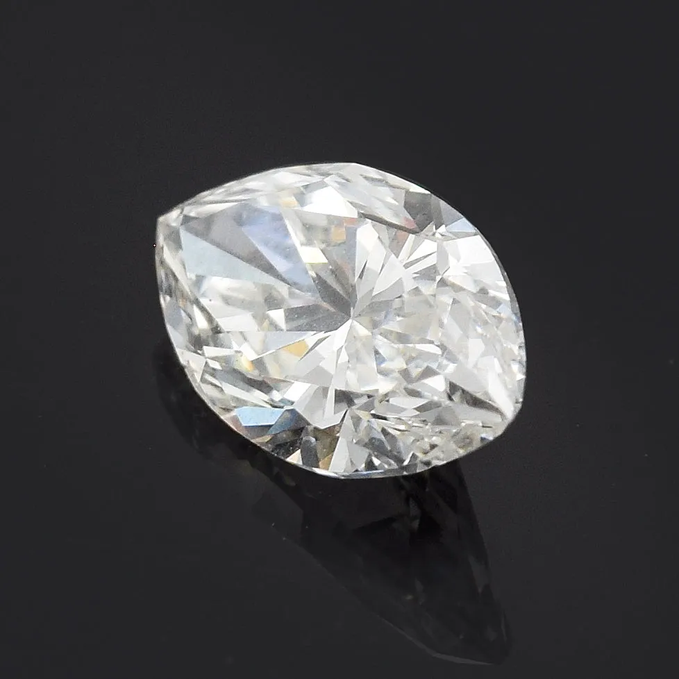 GIA Certified 0.89 Carat Round Brilliant I SI2 Diamond 8.93 x 4.95 x 3.34 mm