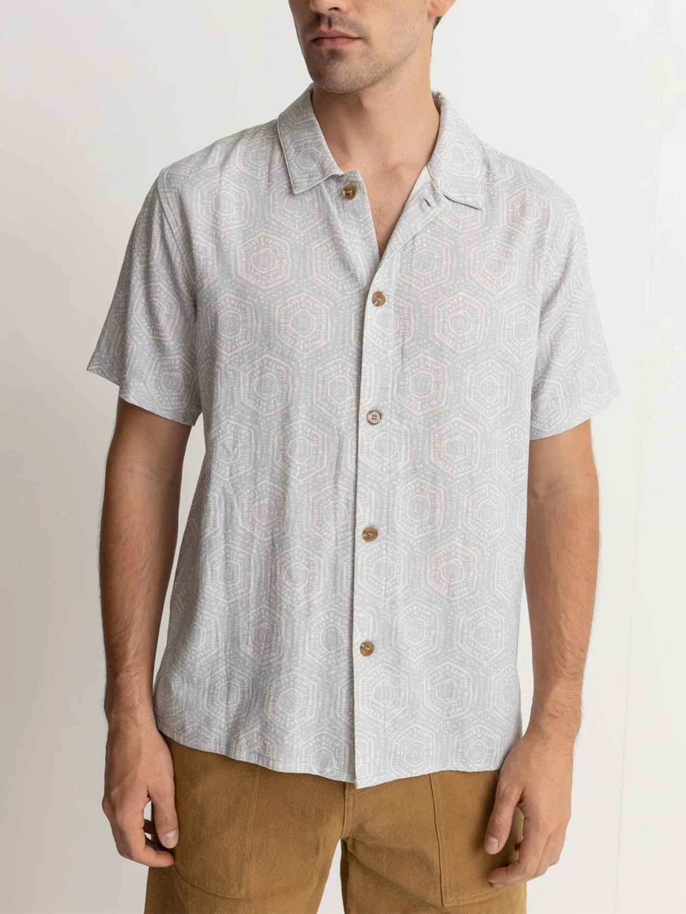 Gleam Short Sleeve Buttondown Shirt