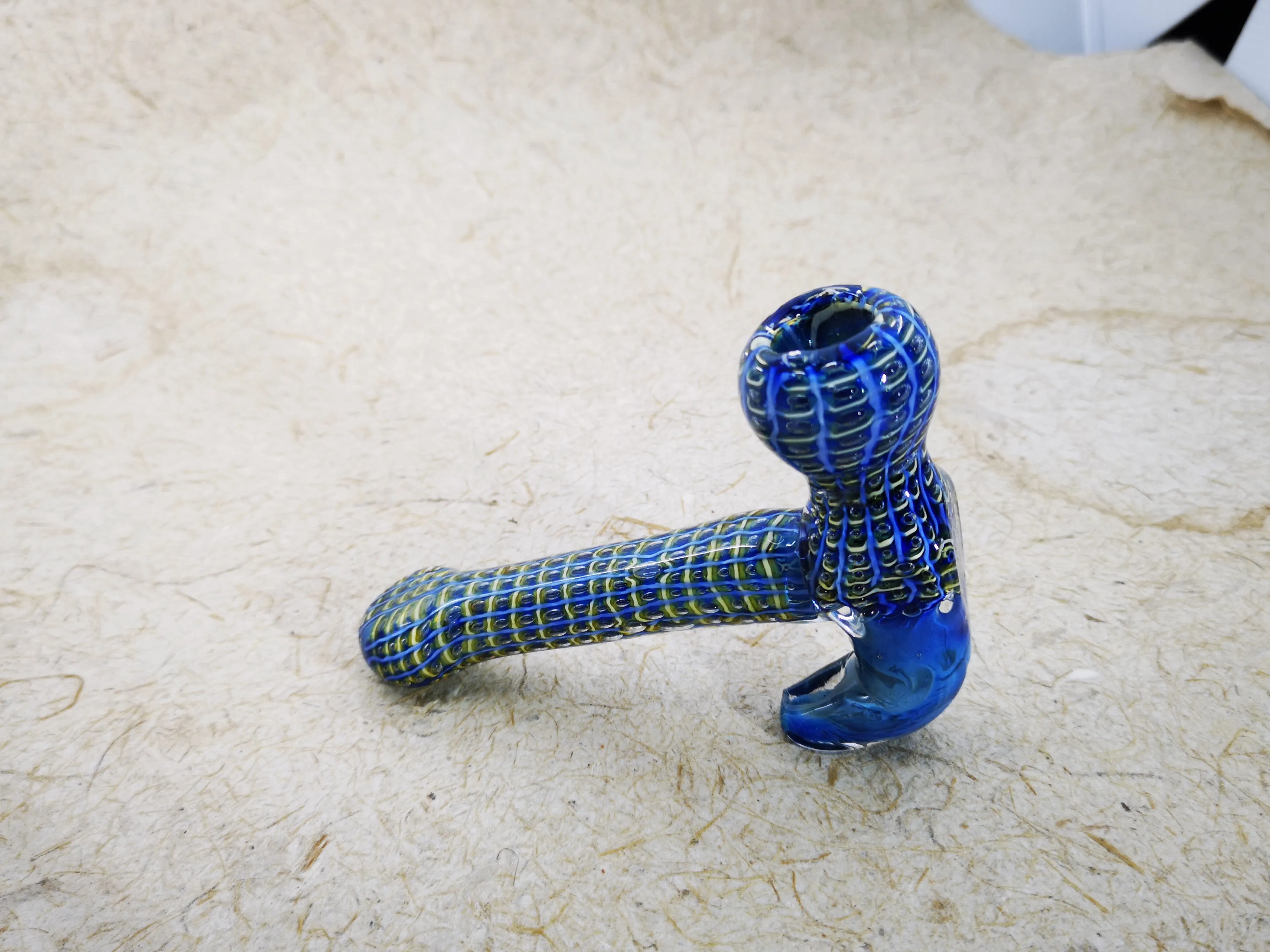 Inside colour hammer spoon pipe 13 cm