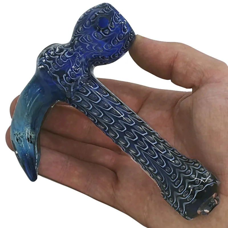 Inside colour hammer spoon pipe 13 cm