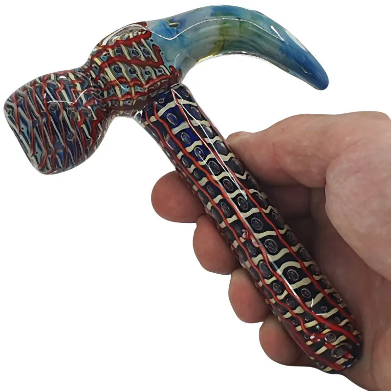 Inside colour hammer spoon pipe 13 cm