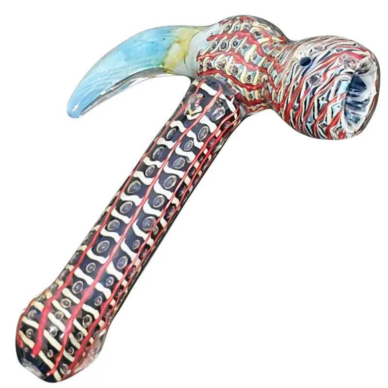 Inside colour hammer spoon pipe 13 cm