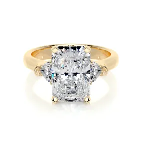 Kamala Lab Grown Diamond Ring -18K Yellow Gold