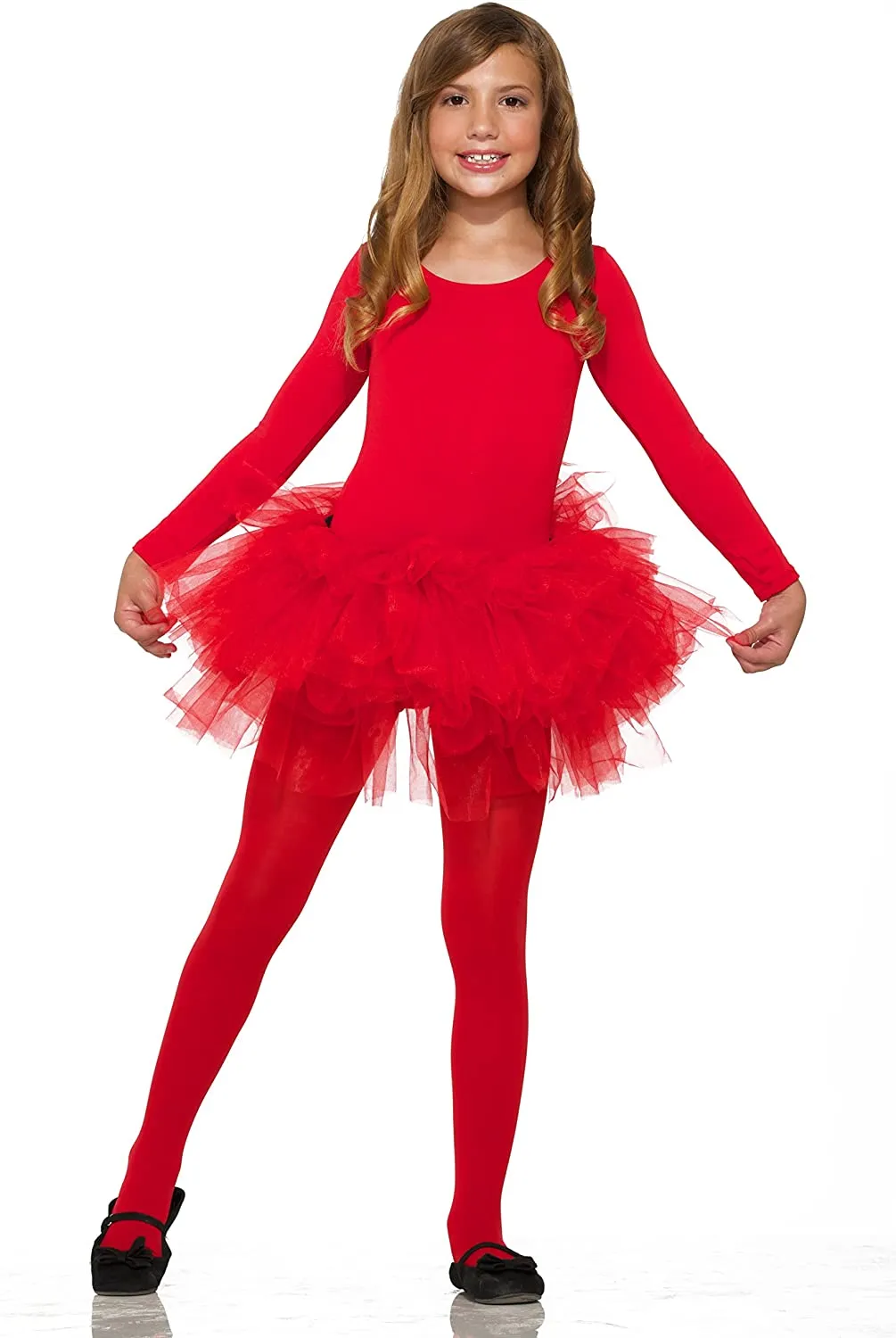 Kids Pink Fluffy Tutu Costume