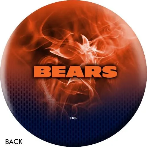 KR Strikeforce NFL on Fire Chicago Bears Bowling Ball