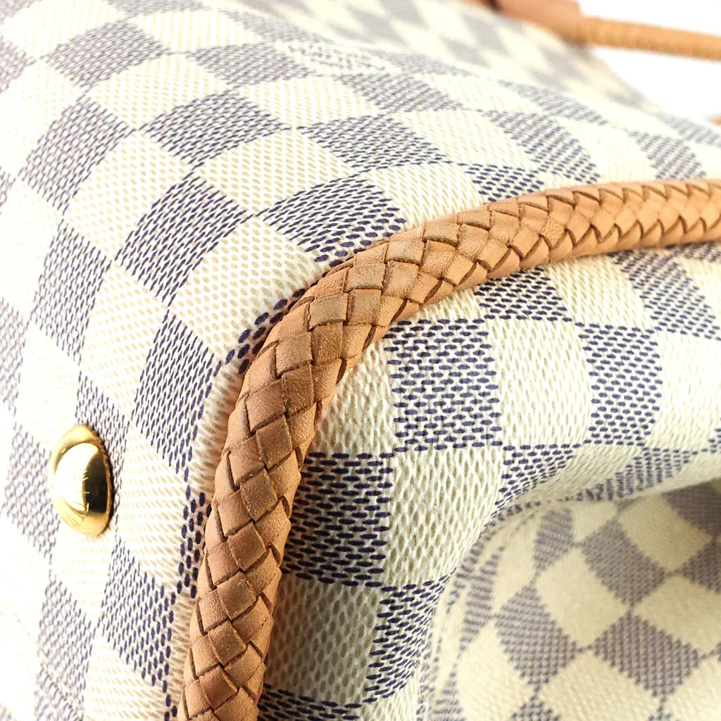 Louis Vuitton Propriano Damier Azur Canvas Tote Bag