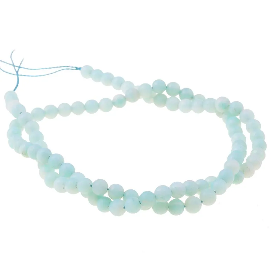 MATTE Amazonite (AAA) 4mm Round - 15-16 Inch