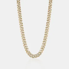 Miami Cuban Link Chain with Diamonds