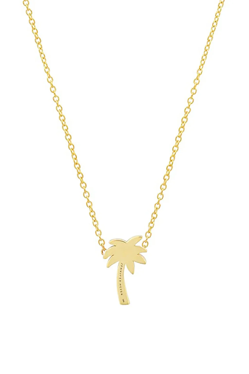 MINI DIAMOND PALM TREE NECKLACE