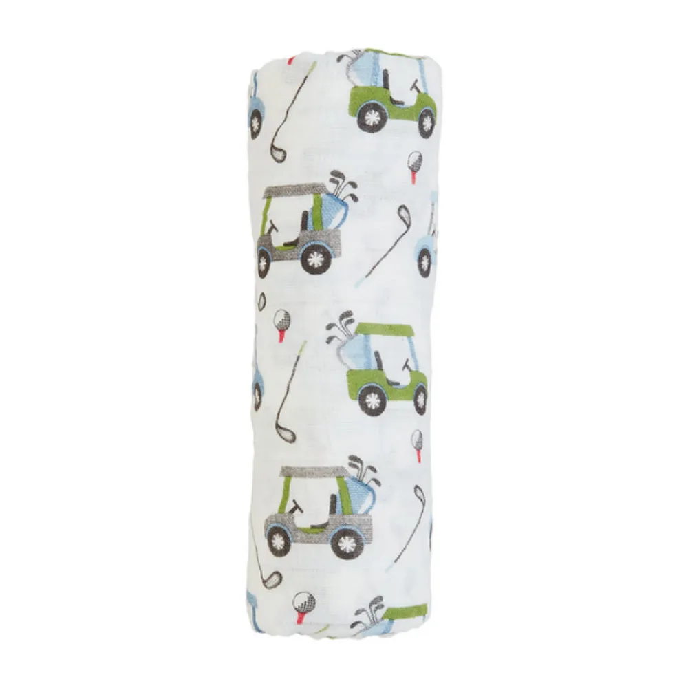 Mud Pie Golf Swaddle Blanket