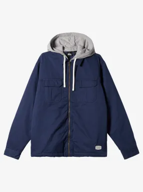 New Aitor Hooded Jacket - Naval Academy