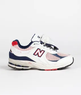 New Balance 2002R Shoes - Sea Salt / Red / Blue