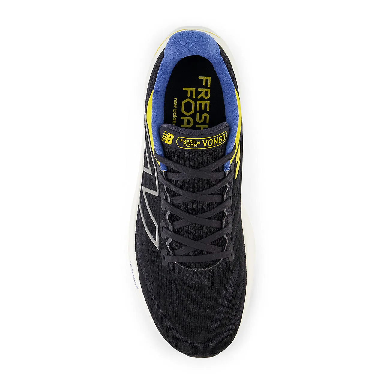 New Balance Fresh Foam X Vongo v6 Wide (Mens) - Phantom with ginger lemon and blue agate