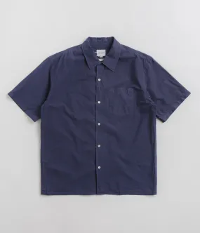 Norse Projects Carsten Tencel Shirt - Calcite Blue