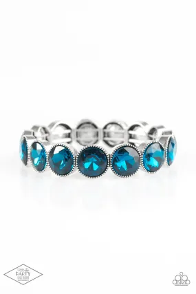 Number One Knockout - Blue Paparazzi Bracelet