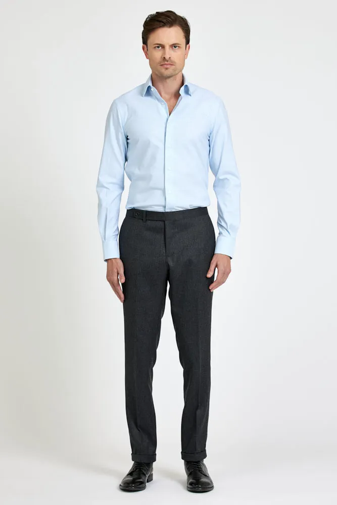 Pilot Super Lux (BC) Shirt - Lt Blue Oxford Cotton