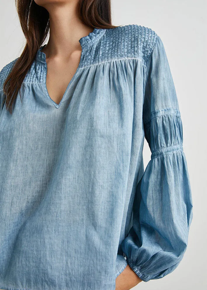 Rails Marli Bluse - Faded Blue