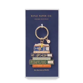 RIFLE PAPER CO. | Book Club Enamel Keychain