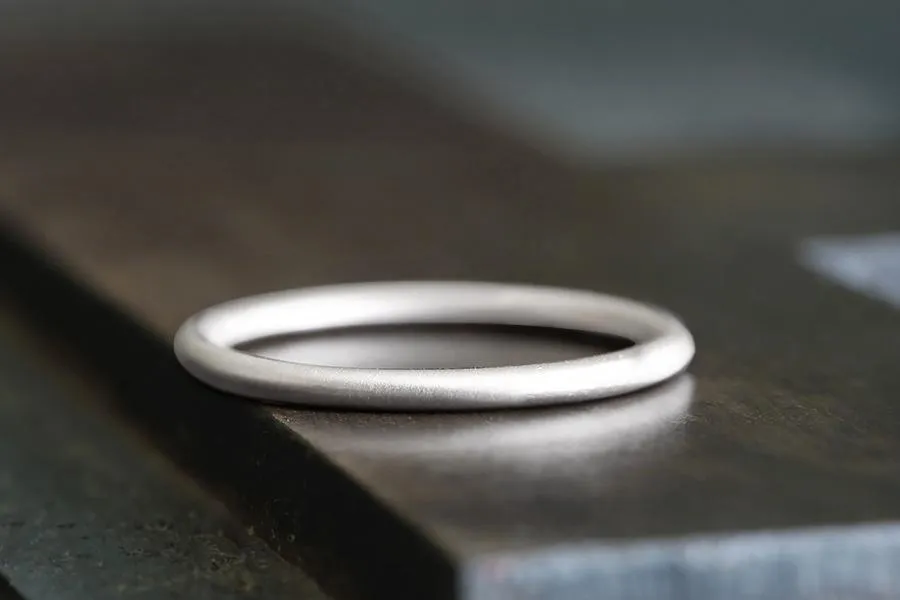 Silver Organic Ring