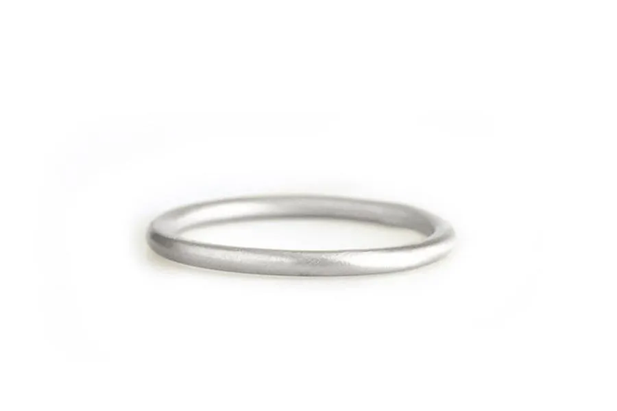 Silver Organic Ring