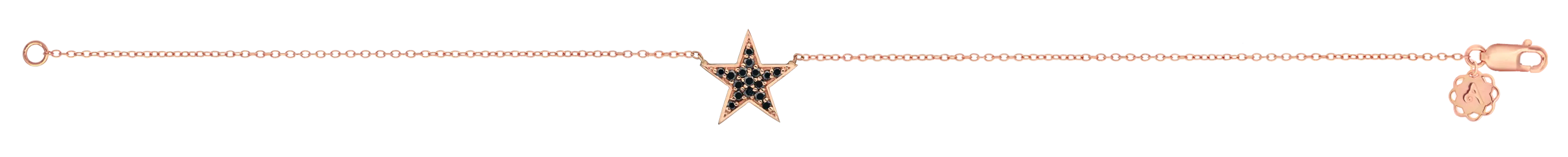 Star Necklace - Black Diamond