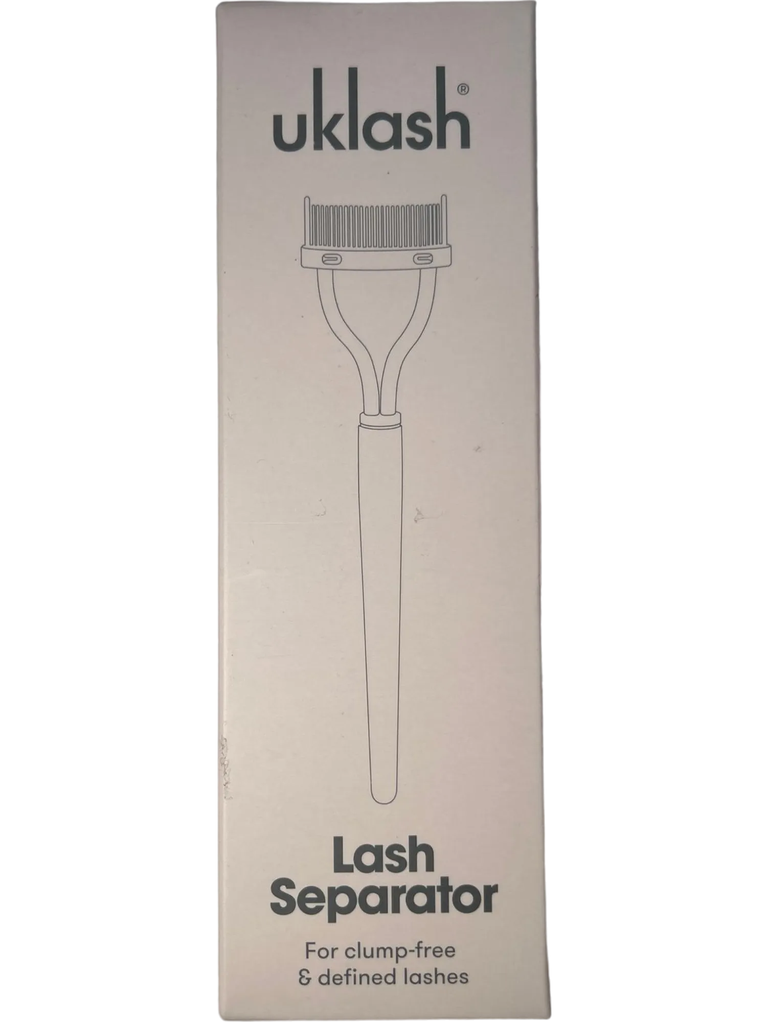 UKLASH Pink Lash Separator Tool for Clump-Free & Defined Lashes